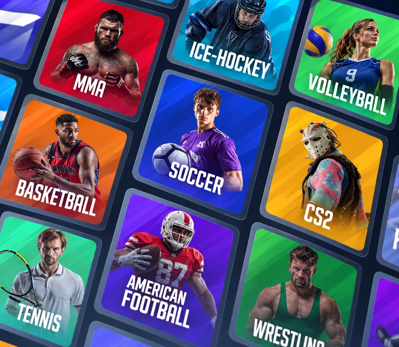 Rainbet sportsbook markets